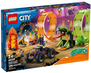 LEGO City 60339 Double Loop Stunt Arena Lego ve Yapı Oyuncakları kullananlar yorumlar